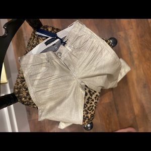 Metallic 40 length w 13 little stretch